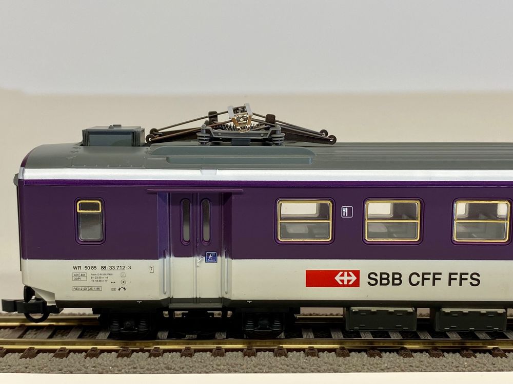 Voiture restaurant des CFF LSMODELS 472005 - UTM Modélisme Ferroviaire
