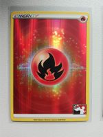 Fire Energy HOLO - Pokemon TCG Prize Pack Stamp