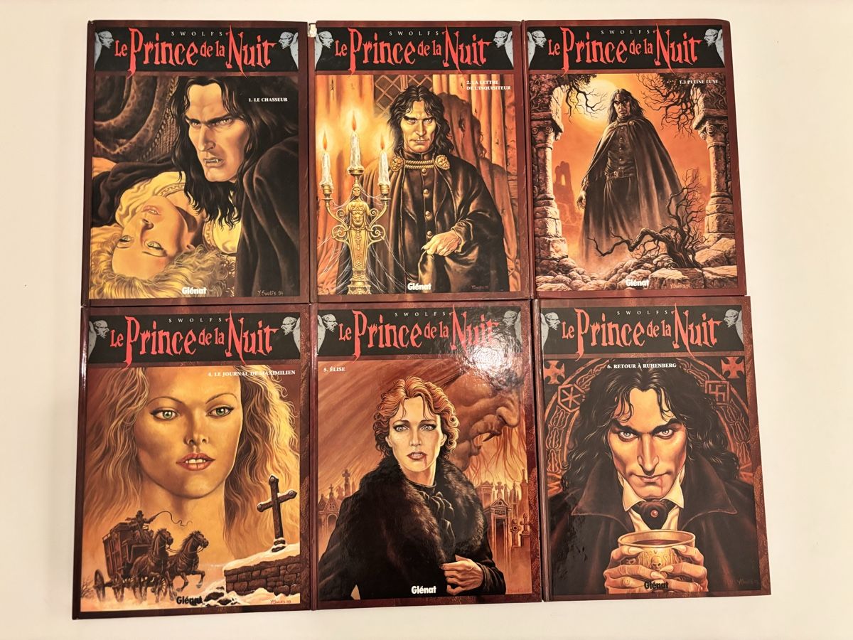 Comics: LE PRINCE DE LA NUIT T1-T6 – Gebraucht aus Bern von jcmda