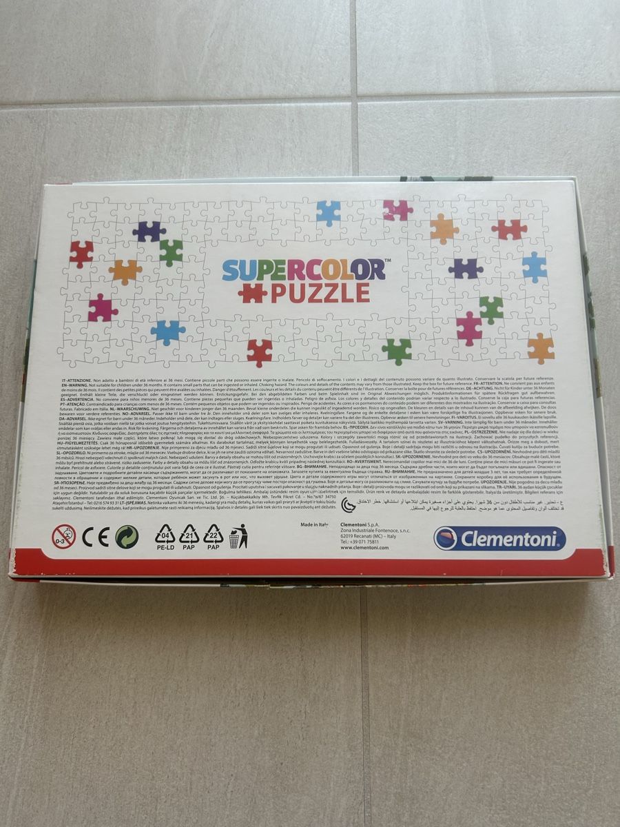 Clementoni Puzzle: Clementoni Puzzle, 250 Teile, Weltkarte – Usato da Rikon im Tösstal venduto da s_tenz 1