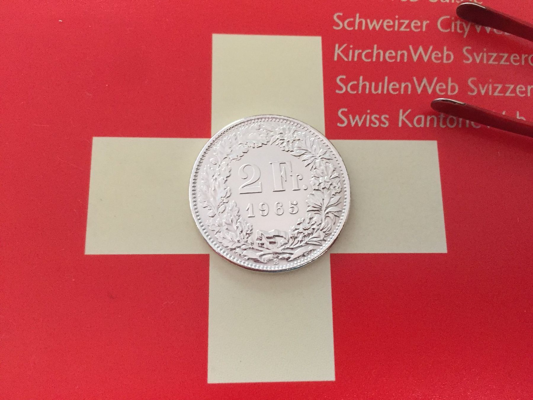 Alle Münzen: 2 Franken 1965 unz – Neu (gemäss Beschreibung) aus Elsau von herbybay 4
