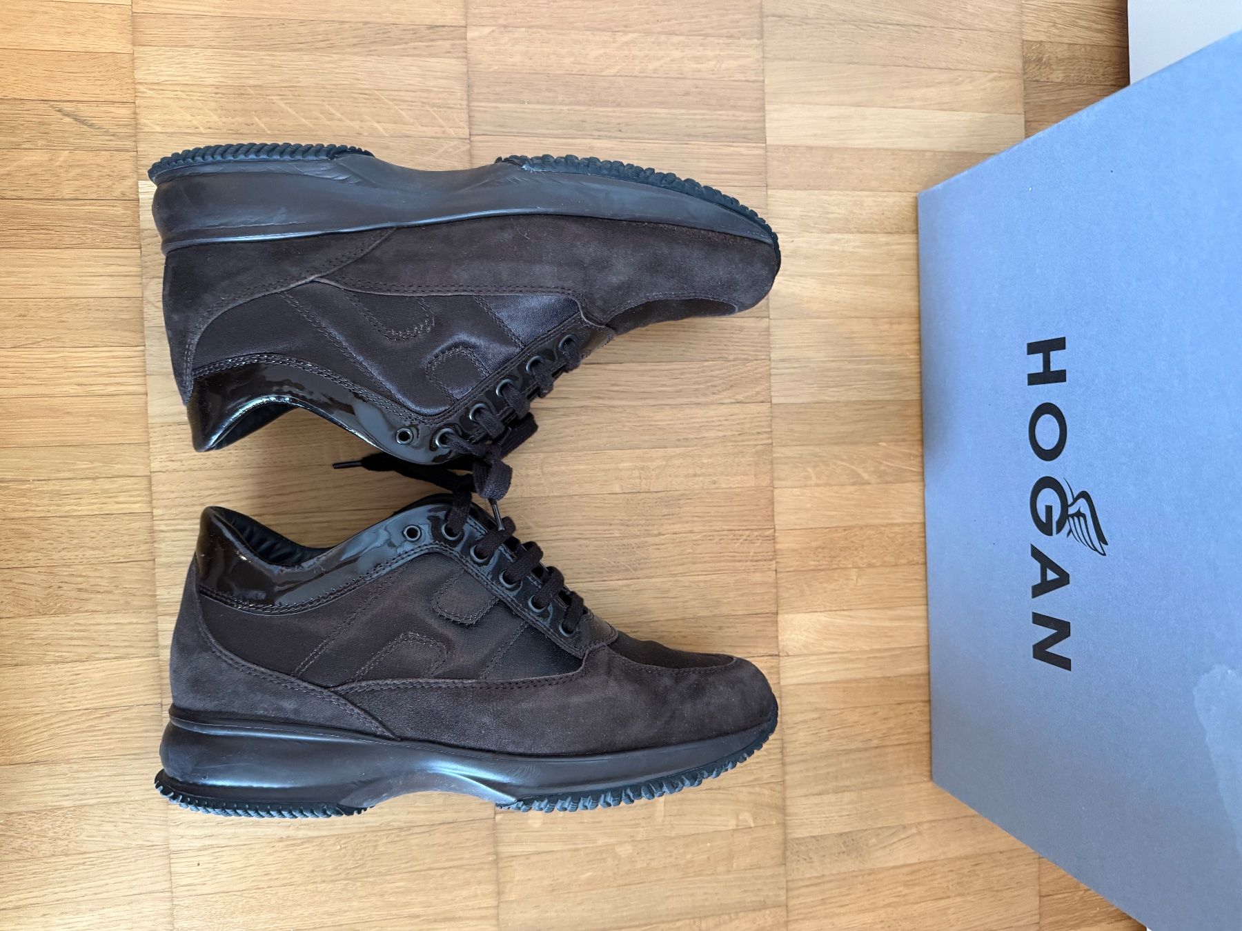 Hogan Scarpe da donna: Hogan - Sneakers - 39 - braun - NP 480.- – Usato da Zug venduto da tami12 3