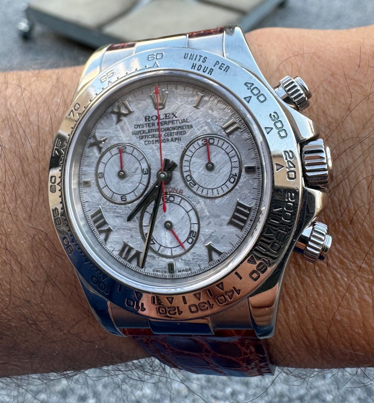 Rolex Orologi: Rolex Daytona Meteroit, Ref.: 116519 – Usato da Chur venduto da lucretiawatches 1