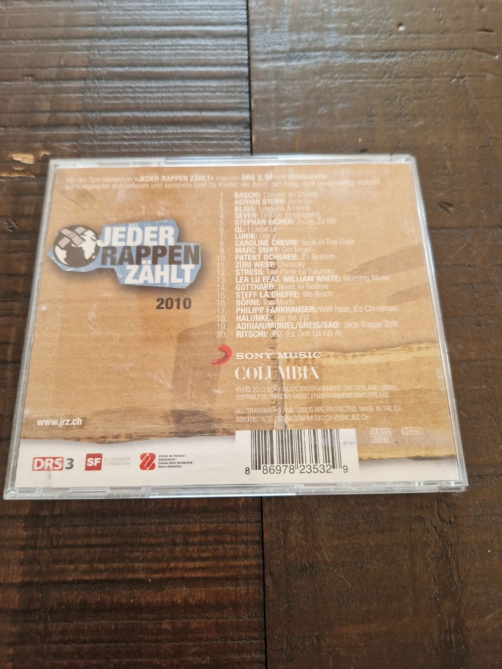 CD: Jeder Rappen zählt 2010 - CD – Usato da Rain venduto da -LUMA- 1