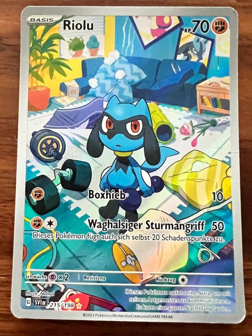 Pokémon Cartes à collectionner: Riolu – D'occasion à Zürich par Shanimann