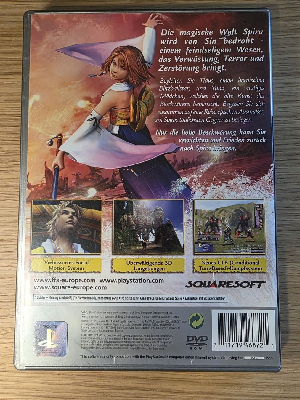 Sony Giochi: Final Fantasy X PS2 PlayStation 2 Platinum – Usato da Bern venduto da Tommy.Z 3