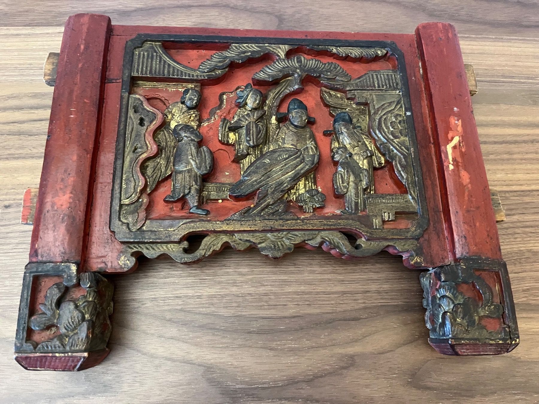 Articoli in legno: Antikes chinesisches Hochzeitsbett-Panel – Usato da Cham venduto da krikk0200