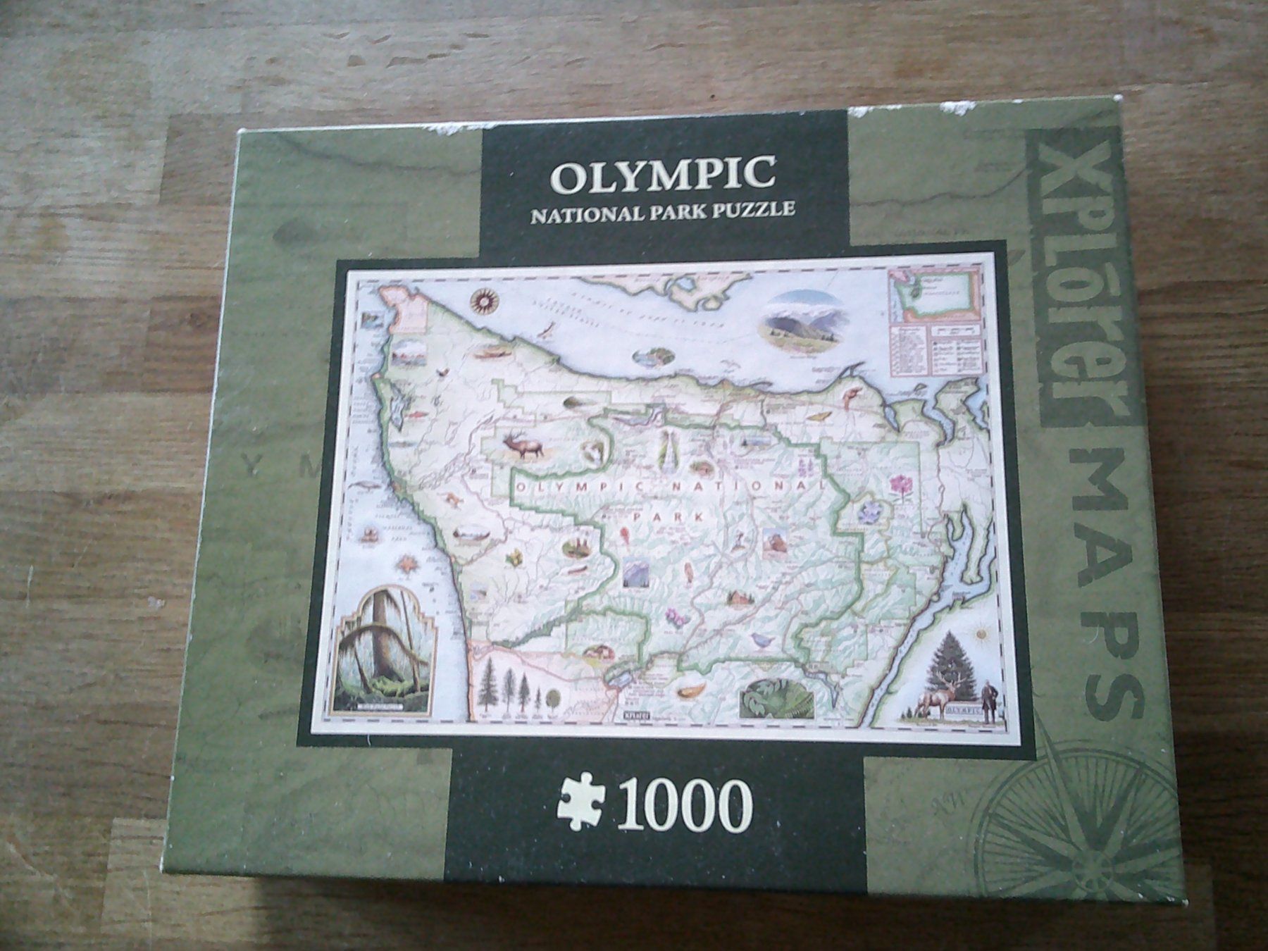 Puzzle: Olympic National Park Puzzle, 1000 Teile – Usato da Kilchberg ZH venduto da stefan1607