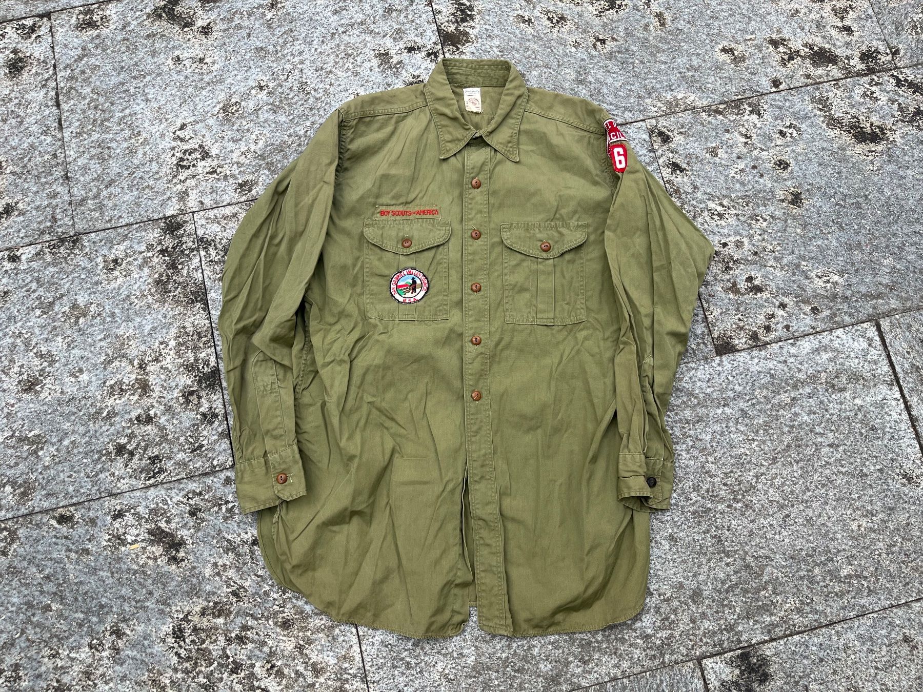 Camicie: BSA Pfadfinder Hemd USA Vintage – Usato da Bottmingen venduto da Puffsack