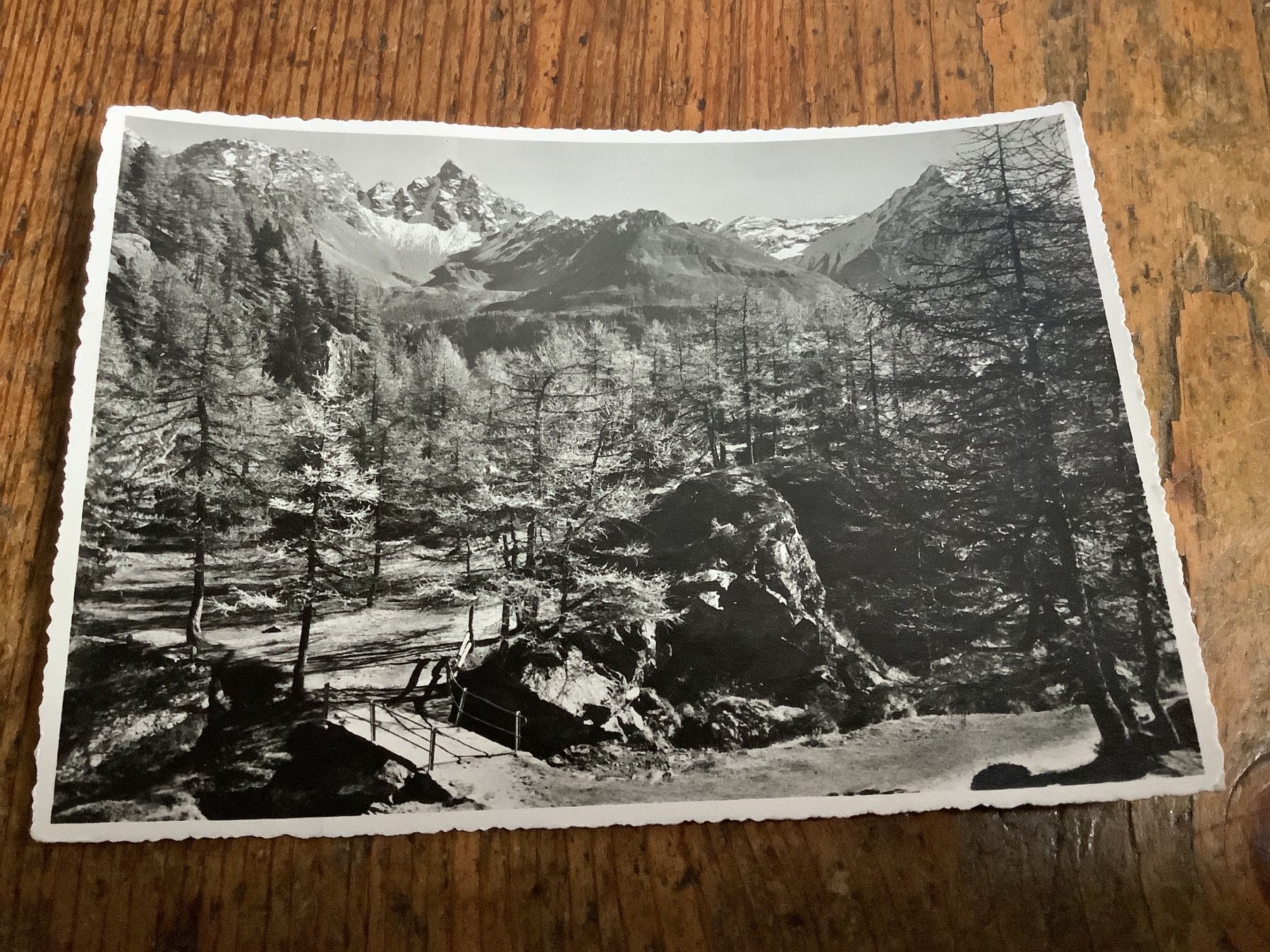 Cartoline postali: Alte Postkarte Berninapass Puschlav 1947 – Usato da Flaach venduto da Monisoldshop