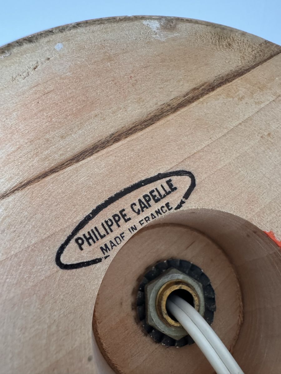 Lampes: Lampe de table Philippe Capelle orange bon état – D'occasion à Vésenaz par ang_5z9t 5