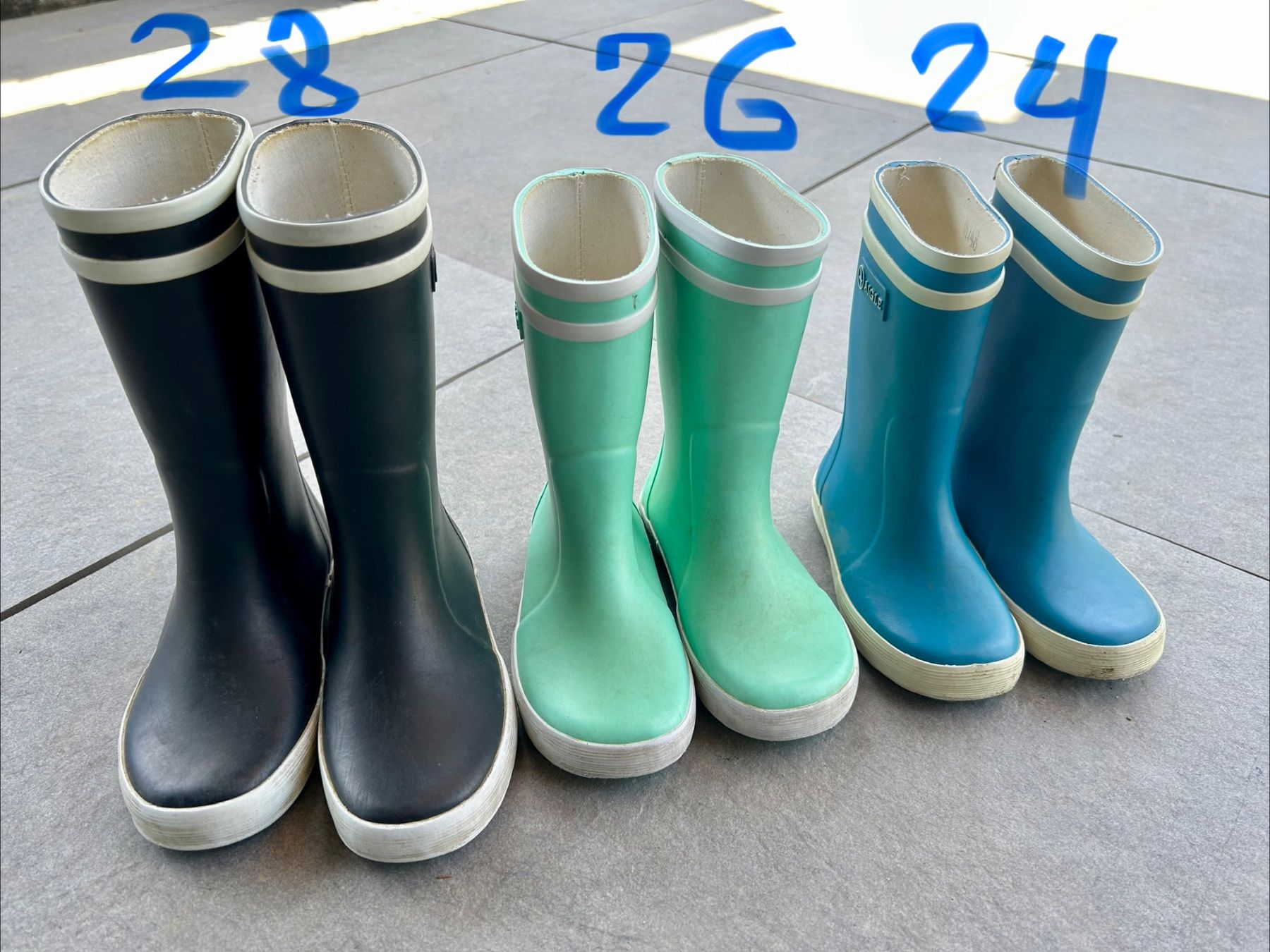 Scarpe per ragazzi: Gummistiefel Aigle Lollipop, Grösse 24 – Usato da Riedholz venduto da Abendsonne 1