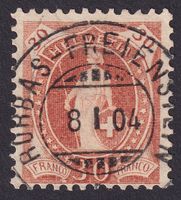 68E mit Vollstempel RORBAS FREIENSTEIN ZH