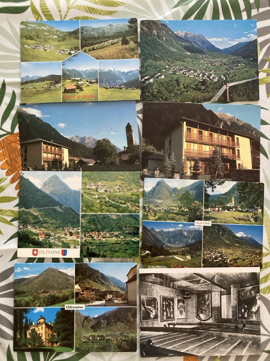 Ansichtskarten: 28)Olivone!8AK!Nachlass! – Gebraucht aus Ascona von ruru4150