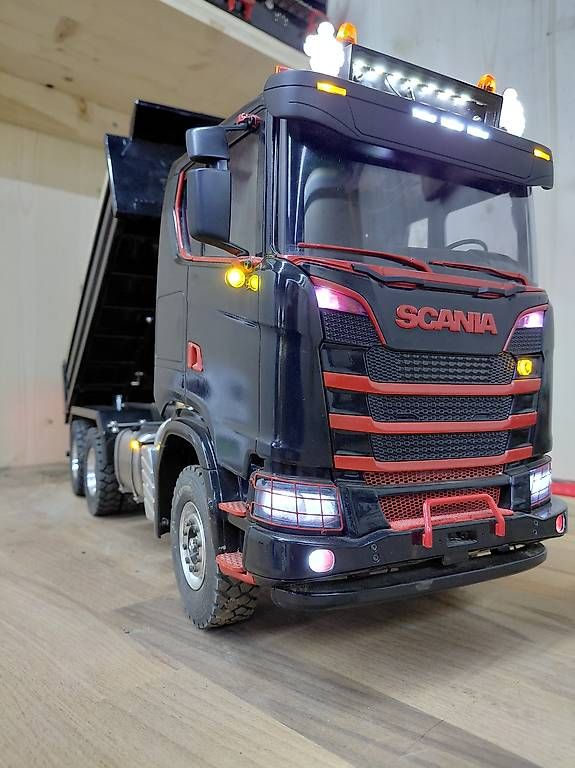 Modellini d'auto: Scania 1:14 6x6 3Achs Kipper  – Usato da Ried (Muotathal) venduto da simuu 4