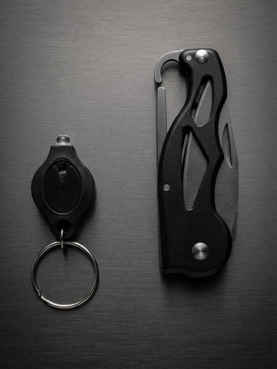 Uhren: Armbanduhr Kompass Draht Messer – Neu (gemäss Beschreibung) aus Zürich von Sarameier 6