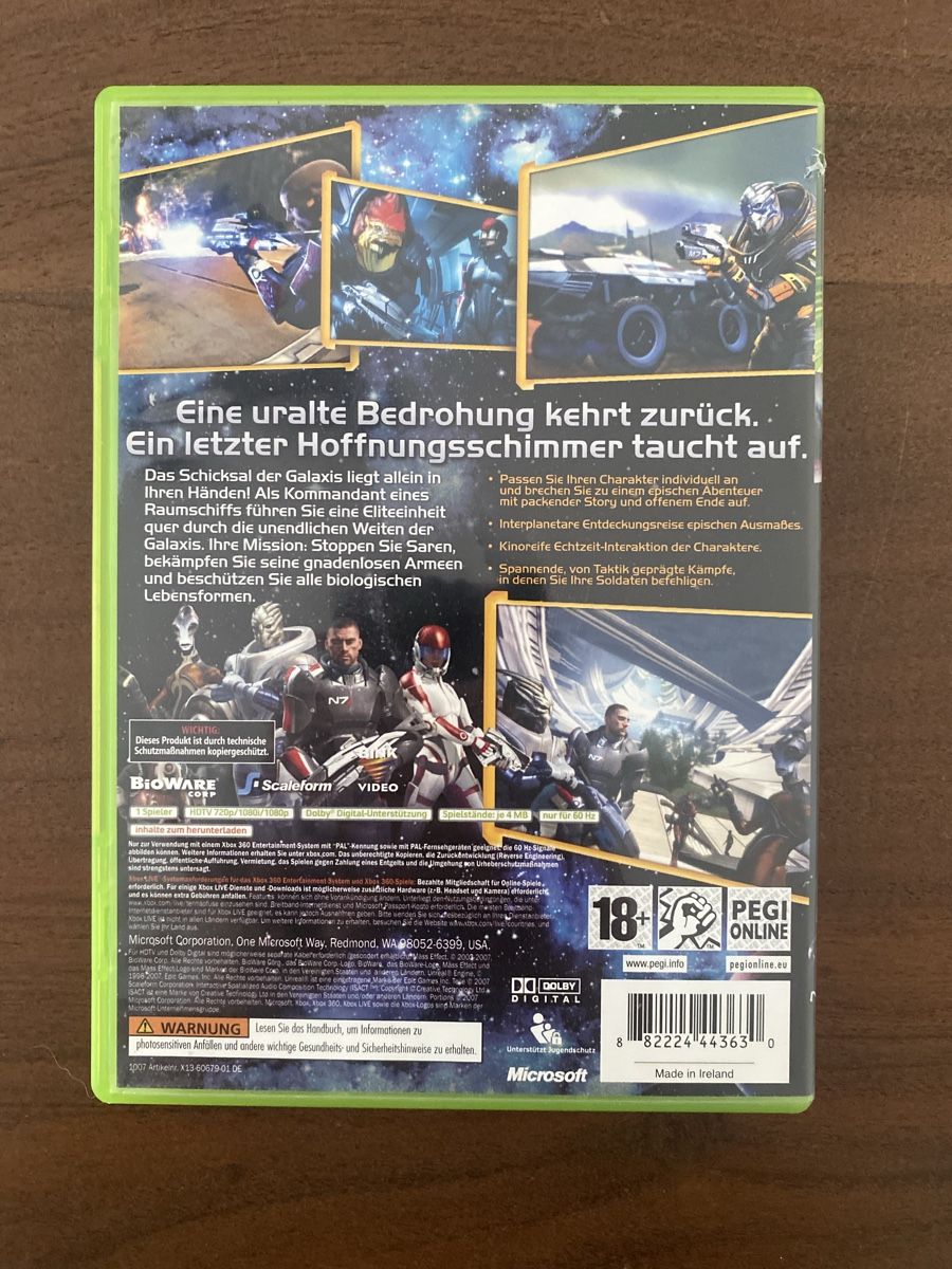 Microsoft Giochi: Mass Effect für Xbox 360 – Usato da Thunstetten venduto da Virus_33 2