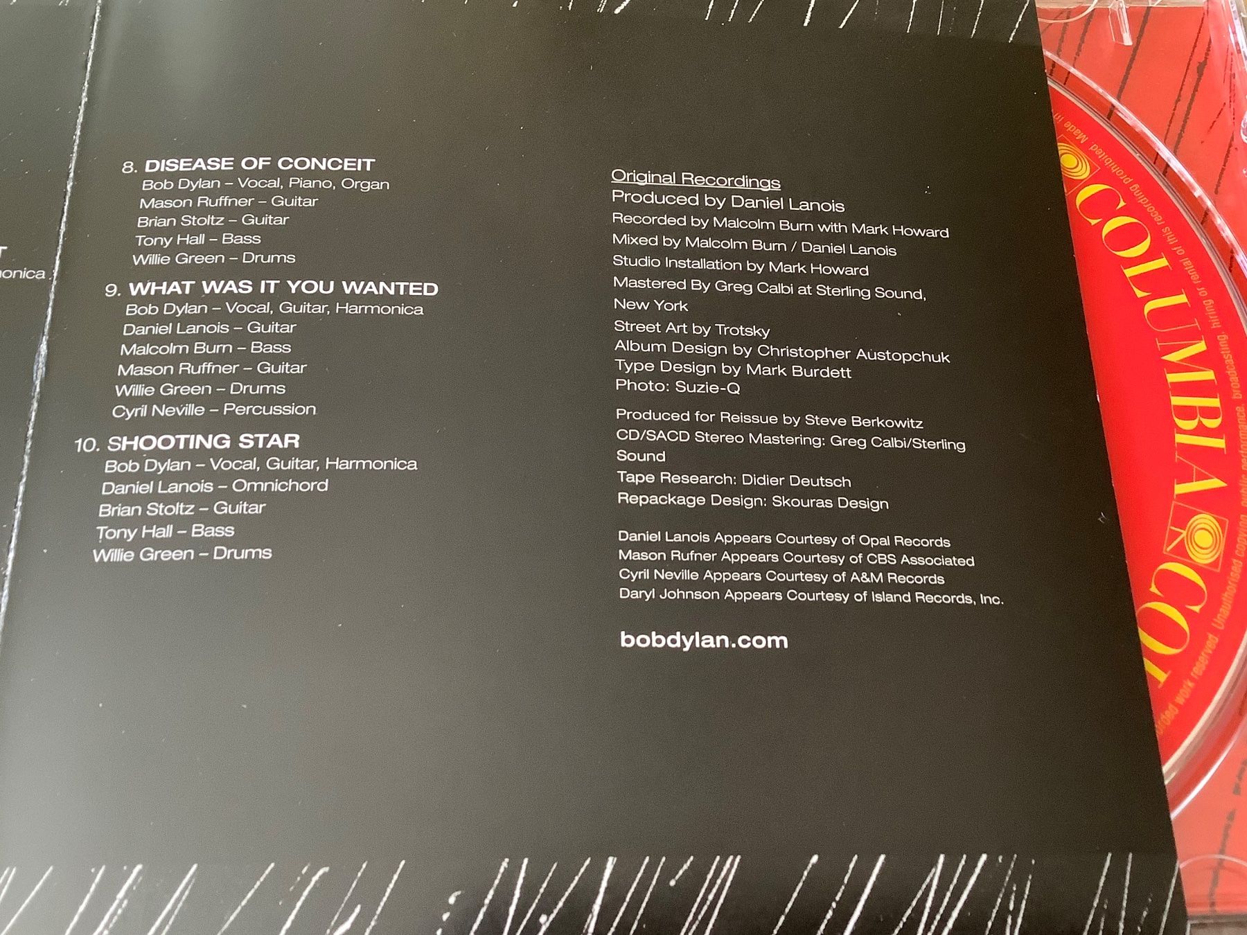 CDs: Bob Dylan * Oh Mercy – Gebraucht aus herzogenbuchsee von HIFIANER 4