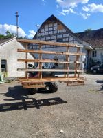 Chariot de transport bois pour vitres et panneaux 300cm