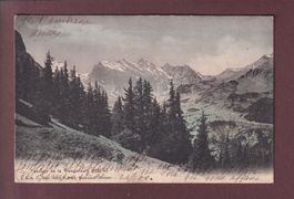 Passage de la WENGERNALP - 1904