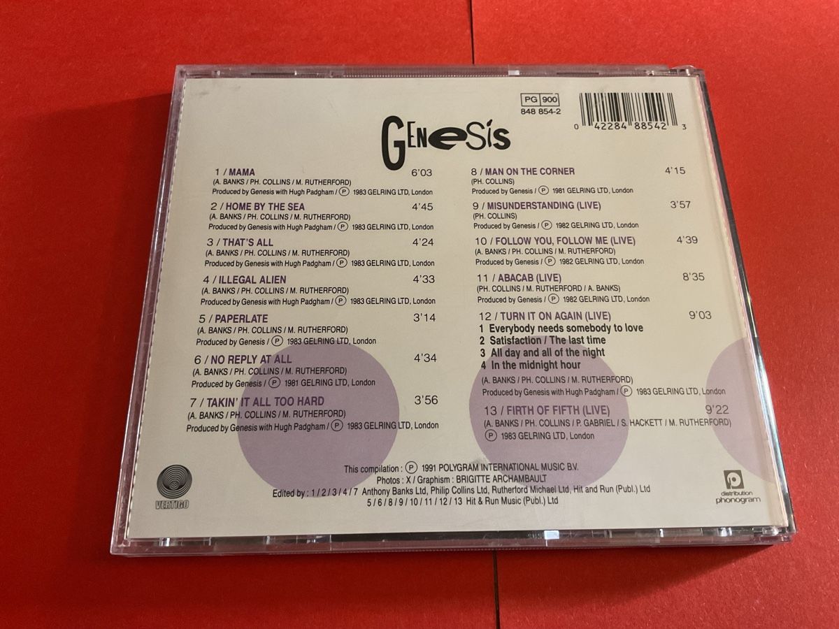 CD: Genesis - Turn It On Again - CD 1991 – Usato da Steinach venduto da Quarkie 2