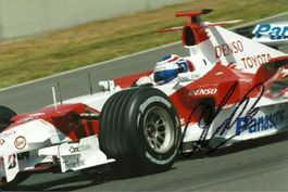 Panis, Toyota 2003, original signiert!