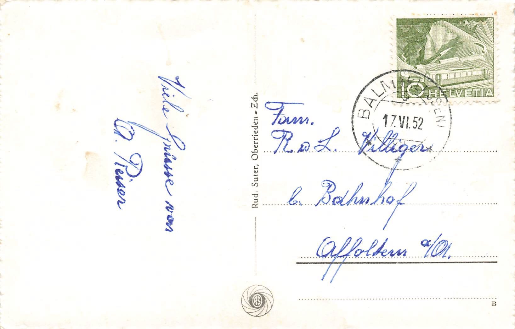 Cartoline postali: Beim hotel klausen Passhöhe Oldtimer – Usato da Biasca venduto da Blenio71 1