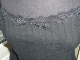 débardeur coton noir d'été taille L marque CALIDA femme