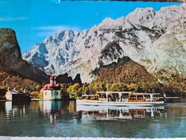 Ansichtskarte Bartalomä mit Watzmann Ostwand Deutschland