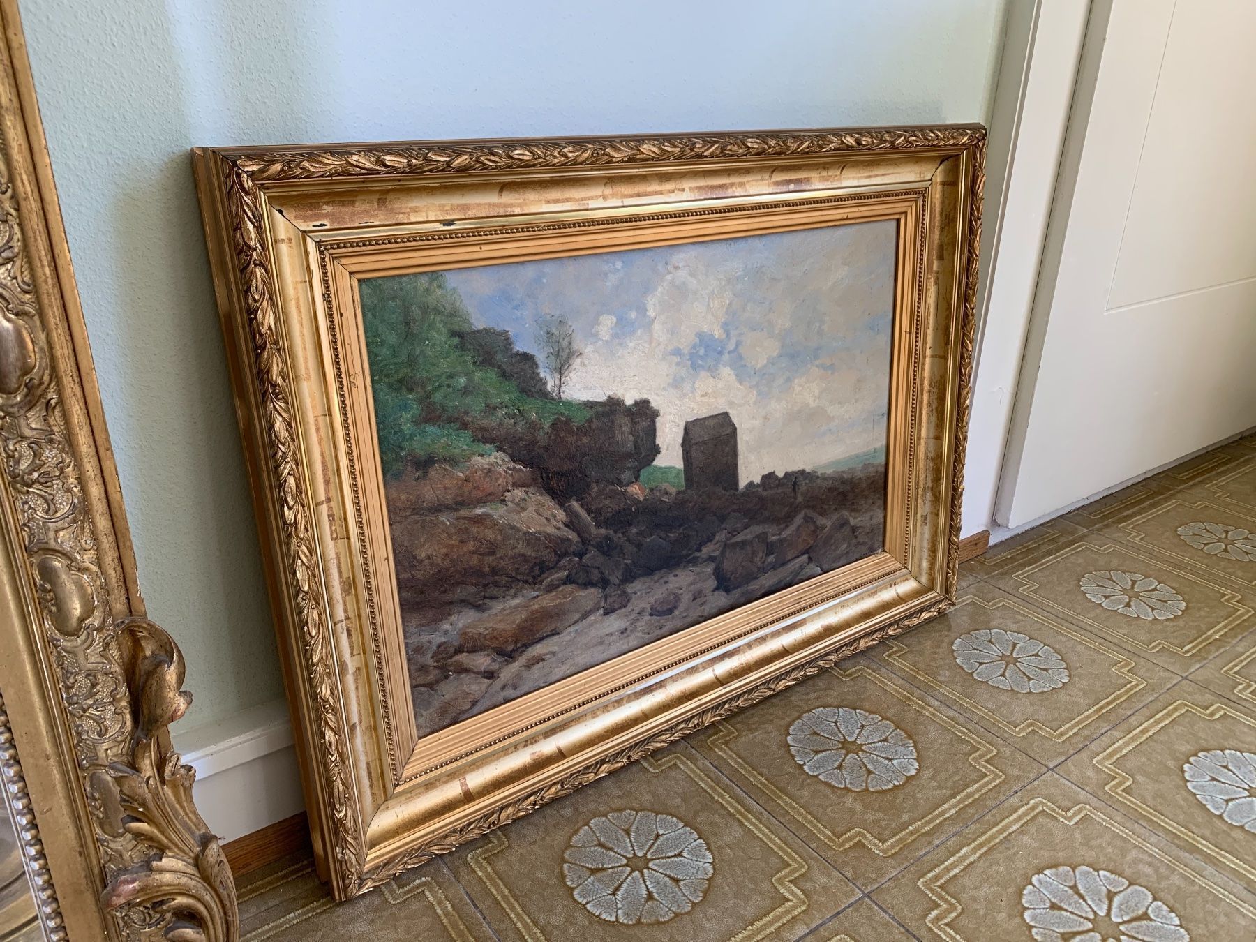 Gemälde: Gustave Eugène Castan Orig. Gemälde 19. Jh. – Gebraucht aus Solothurn von milliondreams2012 1