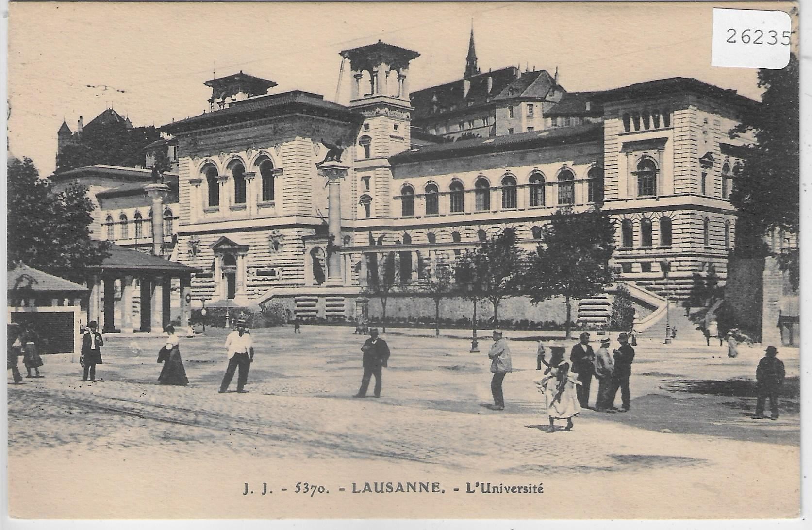 Cartoline postali: Lausanne - L'Universite – Usato da Ettingen venduto da Kartenplanet