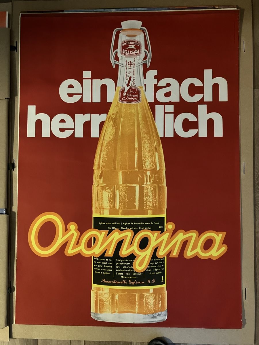 Foto & Immagini: Originalplakat Orangina – Usato da Eglisau venduto da claudio1757