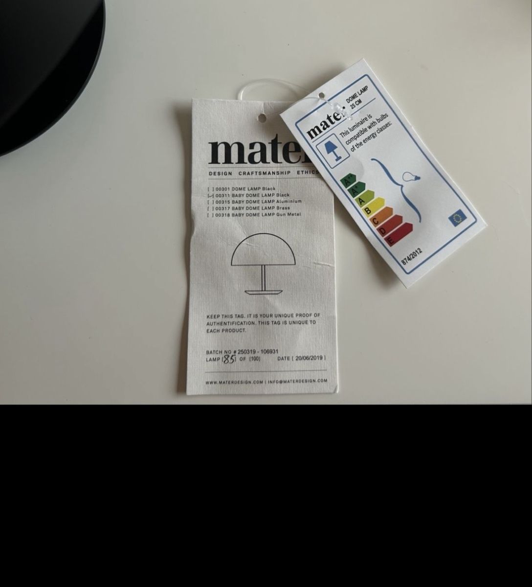 Lampade: Mater Baby Dome Lampe – Usato da Dietikon venduto da k.mirella 1