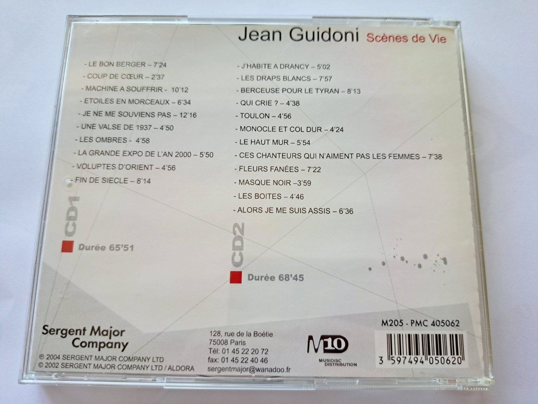 CDs: Cd Jean Guidoni - Scènes de vie  – Gebraucht aus Pully von bro_n52j 1