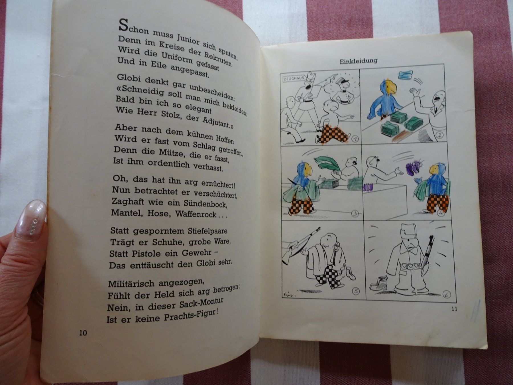 Comics: Globi wird Soldat - 4. Auflage von 1960 - G276 – Gebraucht aus Küssnacht am Rigi von Bookslove 6