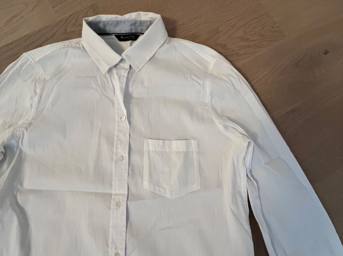 Massimo Dutti Camicette: Damenhemd/Bluse in weiss von Massimo Dutti, Gr. 36 – Usato da Winterthur venduto da mic_l98y 5
