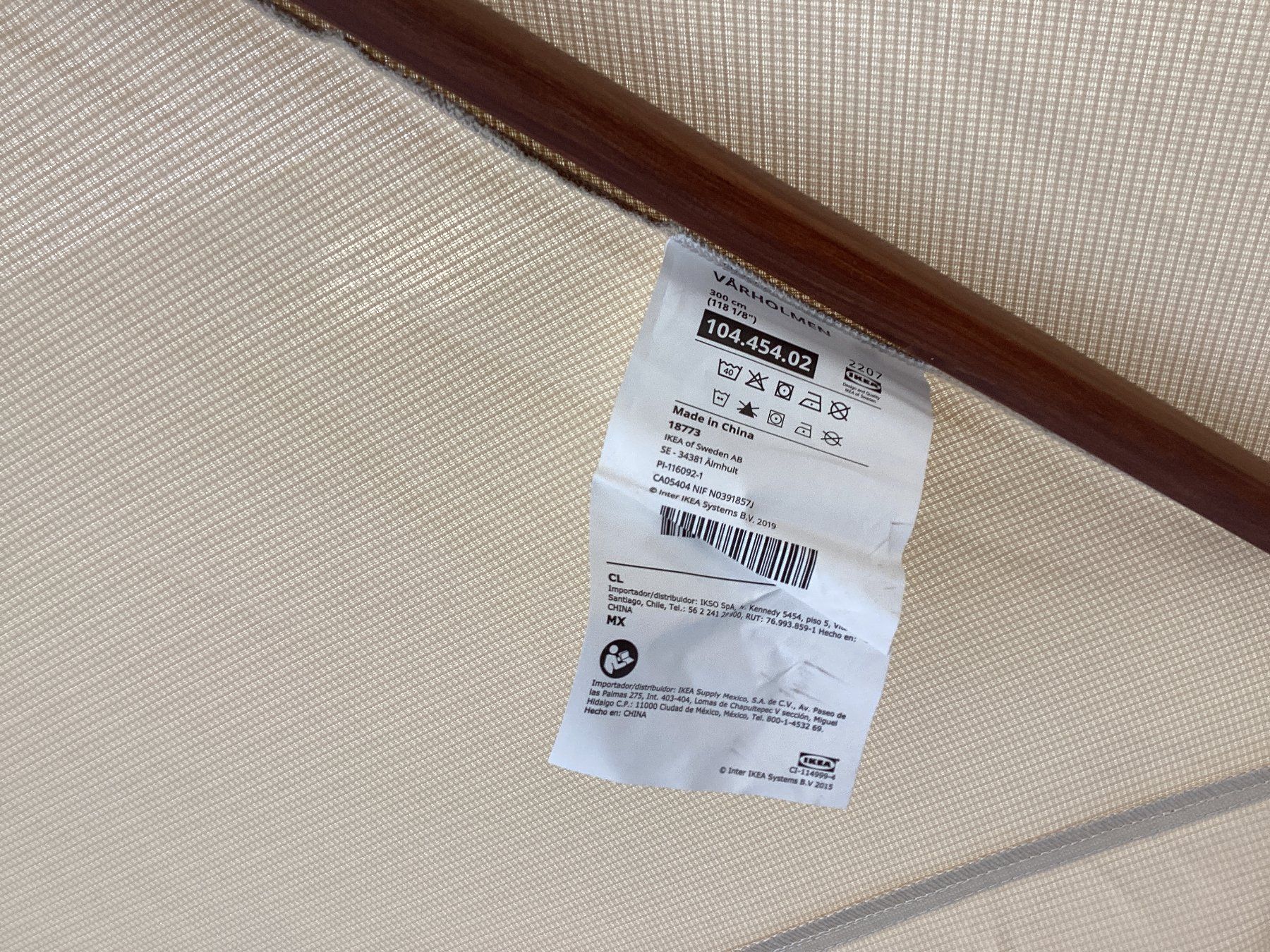 Ikea Ombrelloni: IKEA Bestö Sonnenschirm Beige – Usato da Zürich venduto da Restwert_Zuerich 7