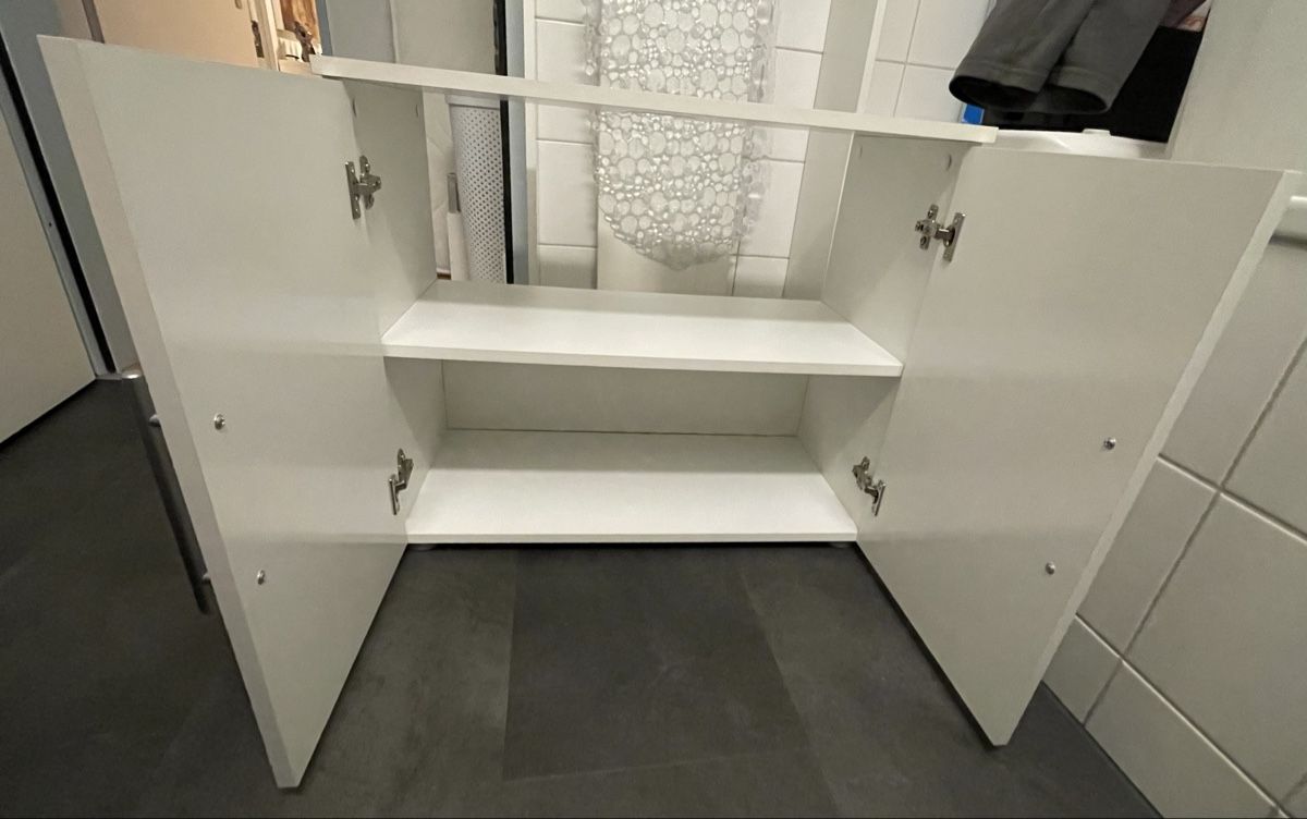 Installations & Meubles: Lavabomöbel weiss – D'occasion à Steffisburg par santra 1
