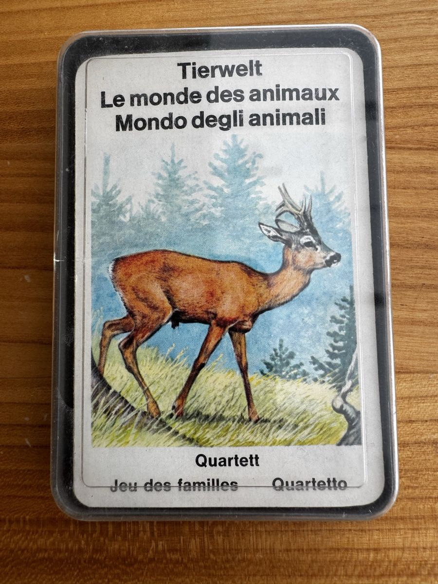 Giochi: TIERWELT QUARRTET von SUCHARD EXPRESS – Usato da Honau venduto da sainj 4