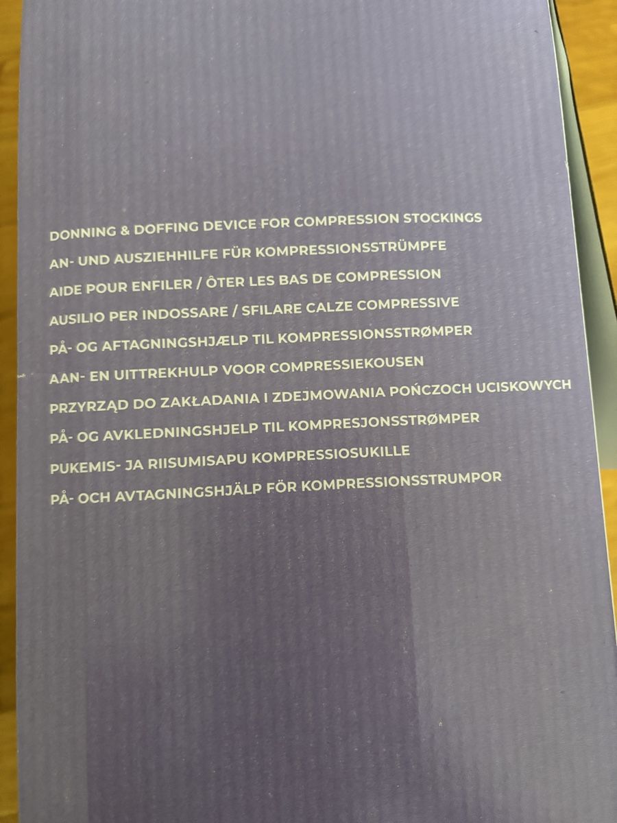 Sigvaris Attrezzature mediche: Sockenanziehhilfe – Nuovo (secondo la descrizione) da Rüschlikon venduto da cloudy_scotch 5