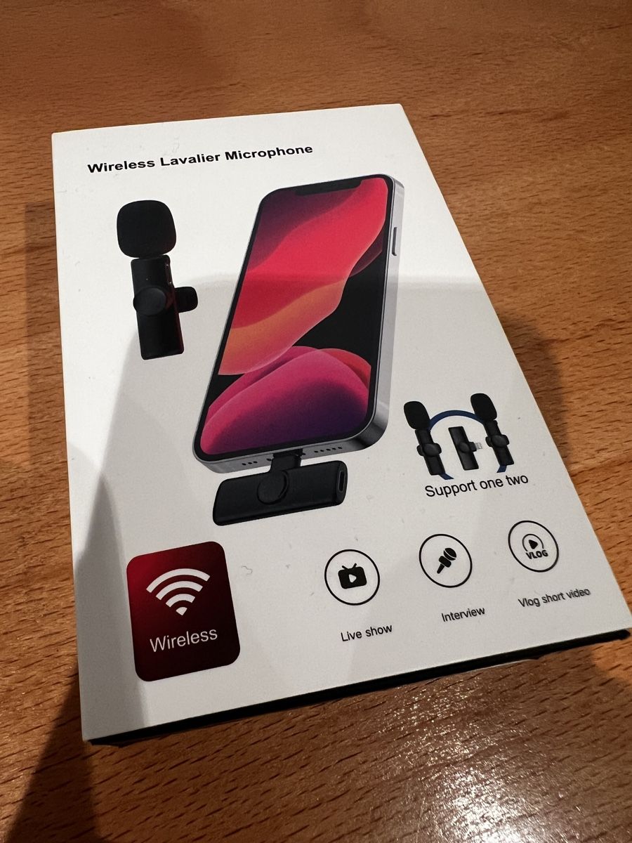 Microfoni: Lavalier Mikrofon für iPhone neu – Nuovo e nell'imballaggio originale da Windisch venduto da Slamit