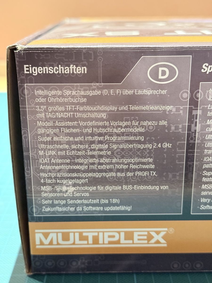 Multiplex Telecomando: Multiplex Fernsteuerung Cockpit SX-9 – Usato da Sargans venduto da Basebleed 4