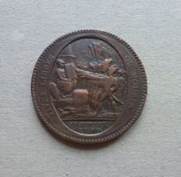 Bronze Medaille ++ Confiance cinq Sols 1792
