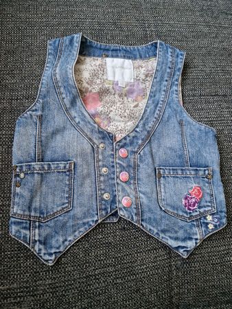 Denim Weste Gr 116