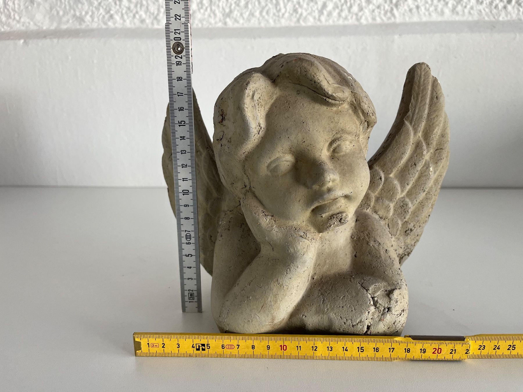 Sculture & Statue: grosser Engelkopf aus Zement – Usato da Wetzikon ZH venduto da seli03 6