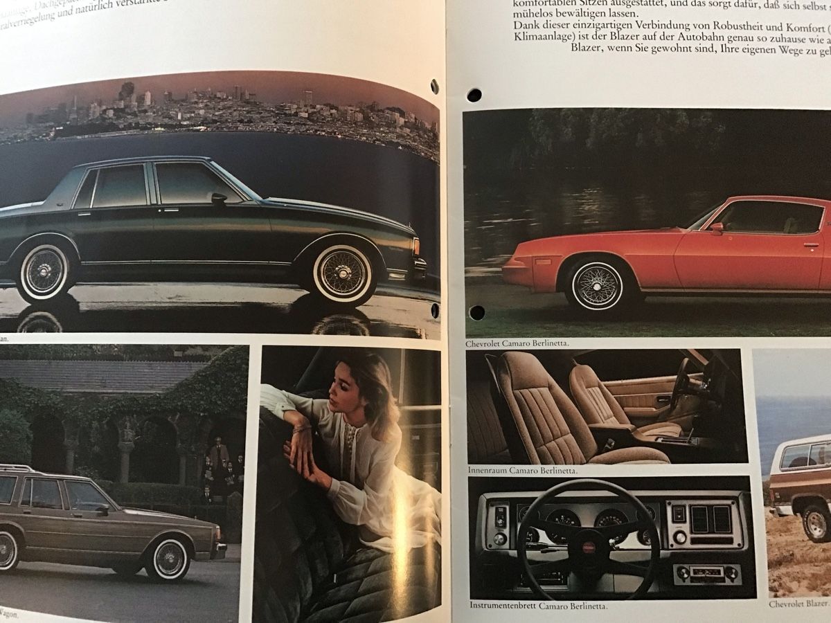GM Documenti: GM Prospekt "The New Americans" 1981 – Usato da Balterswil venduto da Jeko1967 2
