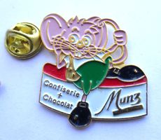 Pin CHOCOLADE  MUNZ  Maus