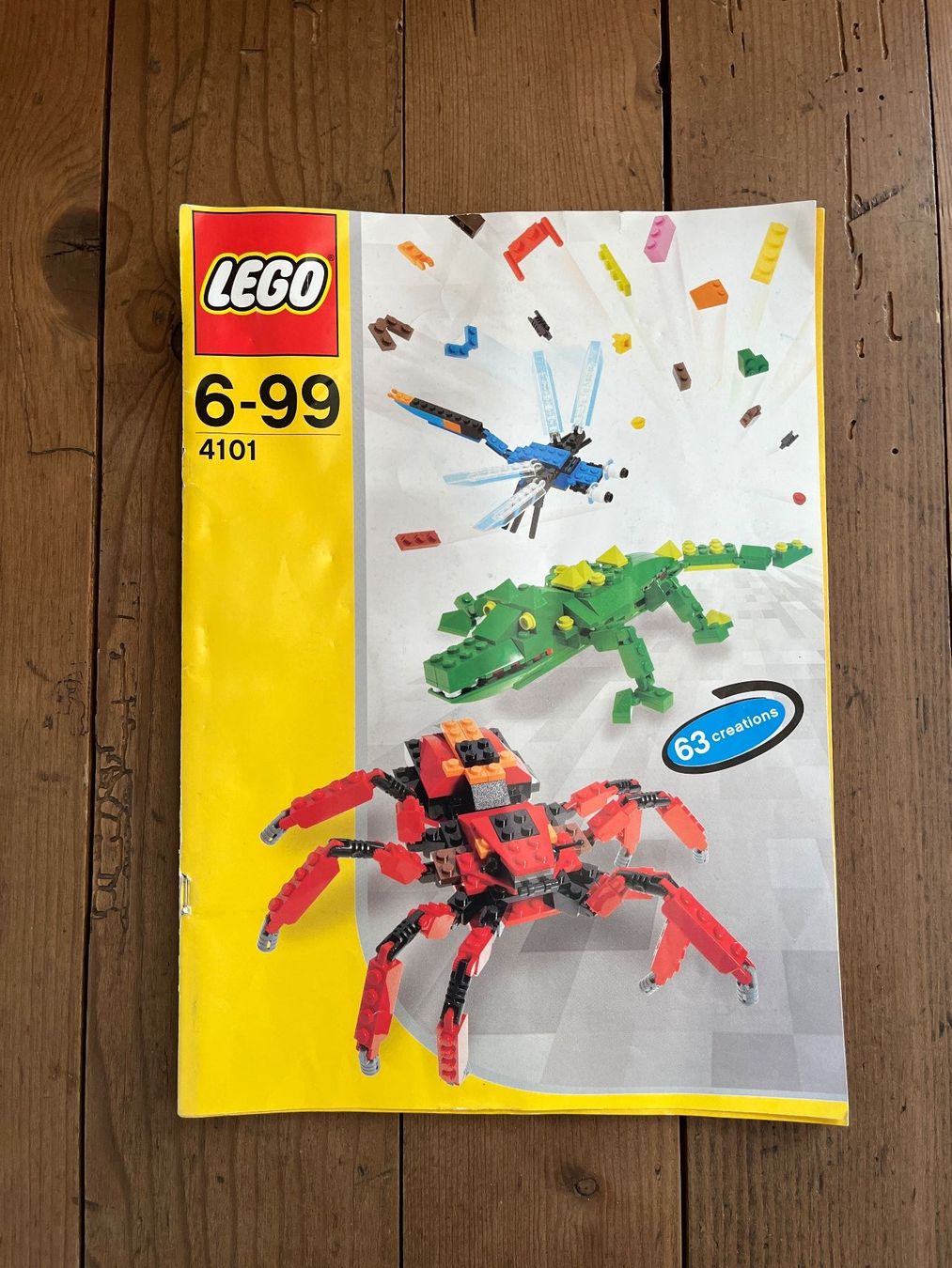 Lego Giocattoli: LEGO-Buch 4101 mit Spinne, Stabheuschrecke, Vogel, Libelle – Usato da Winterthur venduto da Wusa01 6