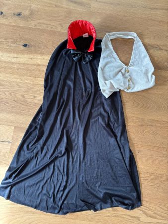 Halloween-Kostüm Dracula, mit Gilet, Grösse One Size 12