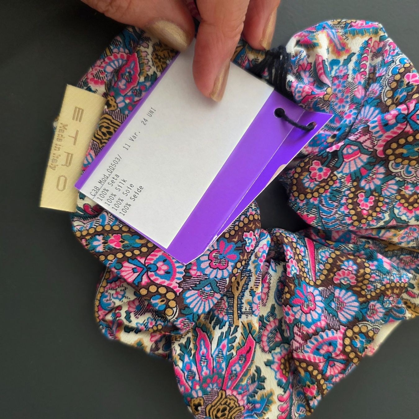 Etro Haarschmuck: ETRO Seide 100% – Neu und originalverpackt aus Zollikon von Galaxycana 2
